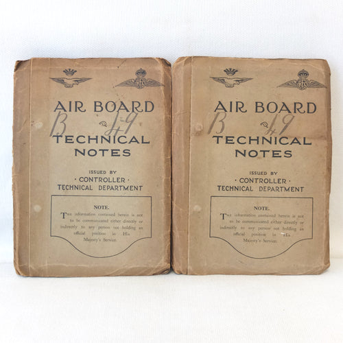 Royal Flying Corps Air Board Technical Notes (1917)