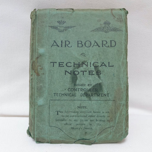 Air Board Technical Notes (1918)