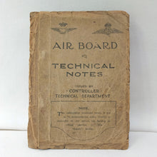 Notes sur les moteurs du Royal Flying Corps (1917)