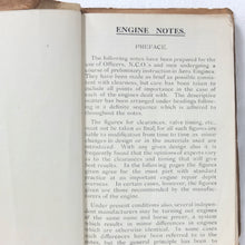 Notes sur les moteurs du Royal Flying Corps (1917)