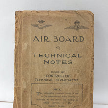 Notes sur les moteurs du Royal Flying Corps (1917)