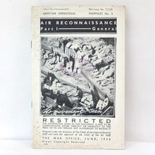 Air Reconnaissance - War Office (1946)