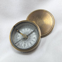 Francis Barker & Son Brass Box Compass c.1875