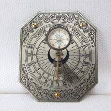 Francis Barker Pocket Sundial Compass c.1932