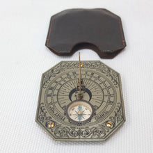 Francis Barker Pocket Sundial Compass c.1932