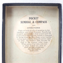 Francis Barker Pocket Sundial Compass c.1932