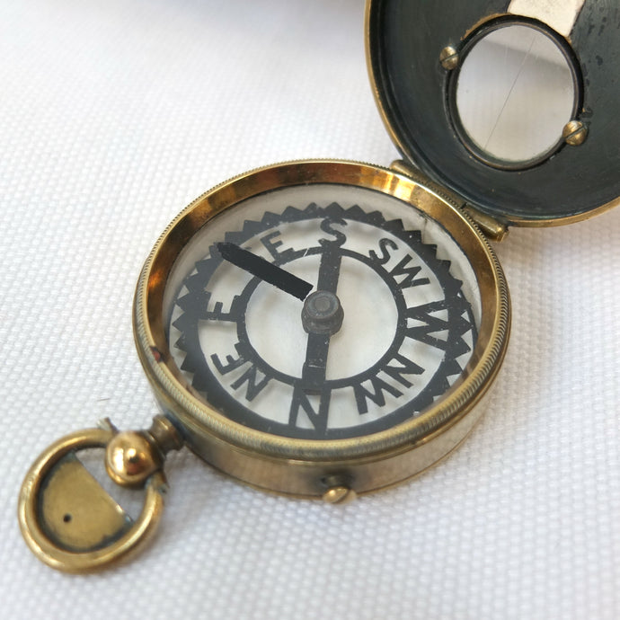 Francis Barker Skeleton Dial Compass c.1880