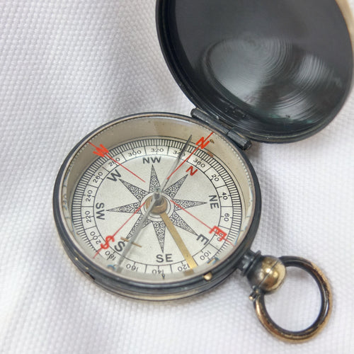 Francis Barker Hunter Cased Pocket Compass c.1880