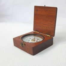 Francis Barker Wooden Box Compass c.1870