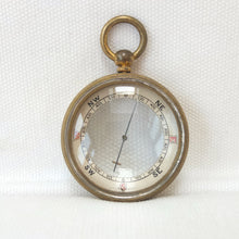 Francis Barker Magnifying Lens Compass Thermometer c.1890