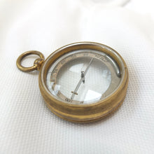 Francis Barker Magnifying Lens Compass Thermometer c.1890