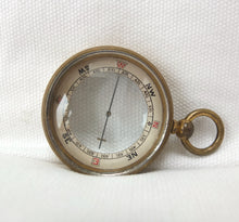 Francis Barker Magnifying Lens Compass Thermometer c.1890
