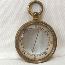 Francis Barker Magnifying Lens Compass Thermometer c.1890