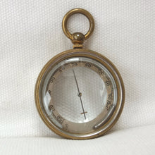 Francis Barker Magnifying Lens Compass Thermometer c.1890