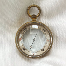 Francis Barker Magnifying Lens Compass Thermometer c.1890