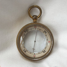 Francis Barker Magnifying Lens Compass Thermometer c.1890
