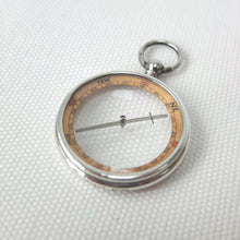 Silver Francis Barker Pebble Lens Compass (1912)