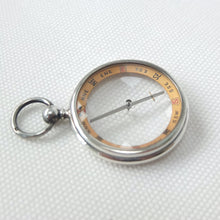 Silver Francis Barker Pebble Lens Compass (1912)