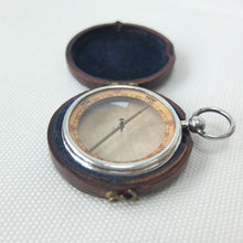 Silver Francis Barker Pebble Lens Compass (1912)