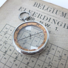 Silver Francis Barker Pebble Lens Compass (1912)