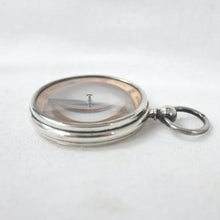 Silver Francis Barker Pebble Lens Compass (1912)