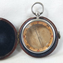 Silver Francis Barker Pebble Lens Compass (1912)