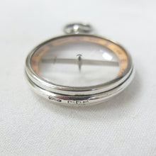 Silver Francis Barker Pebble Lens Compass (1912)