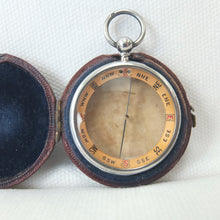 Silver Francis Barker Pebble Lens Compass (1912)