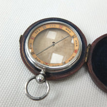 Silver Francis Barker Pebble Lens Compass (1912)