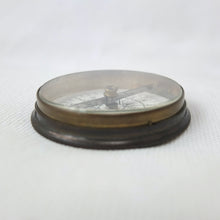 Edwardian Brass Box Pocket Compass c.1900