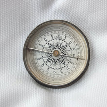 Edwardian Brass Box Pocket Compass c.1900