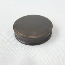 Edwardian Brass Box Pocket Compass c.1900