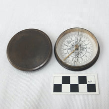 Edwardian Brass Box Pocket Compass c.1900