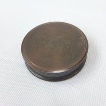 Edwardian Brass Box Pocket Compass c.1900