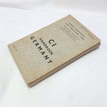 Counter Intelligence Handbook Germany (1944)