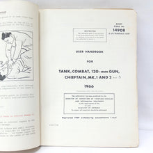 USER HANDBOOK FOR  TANK, COMBAT, 120-mm GUN  CHIEFTAIN Mk 1 and 2