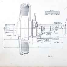 Clerget Patent Aero Engines 9B & 9BF (1917)