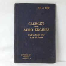 Clerget Patent Aero Engines 9B & 9BF (1917)