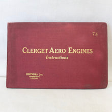 Clerget 7Z Aero Engine Manual (1916)