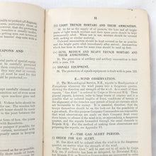 Handbuch zu Gasangriffen im Ersten Weltkrieg (1917)