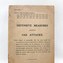 Handbuch zu Gasangriffen im Ersten Weltkrieg (1917)