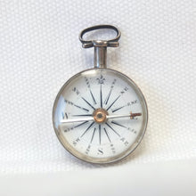 Georgian Silver Pocket Compass c.1815