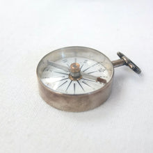 Georgian Silver Pocket Compass c.1815