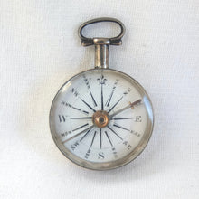 Georgian Silver Pocket Compass c.1815