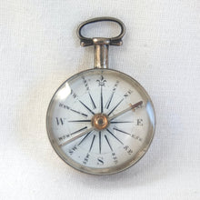 Georgian Silver Pocket Compass c.1815