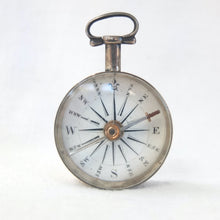 Georgian Silver Pocket Compass c.1815