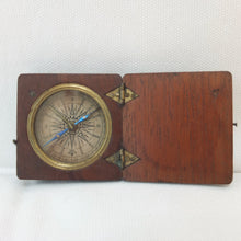 Georgian Mahogany Pocket Compass c.1830