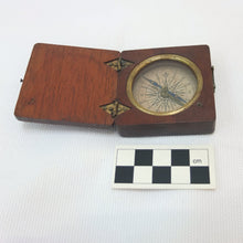 Georgian Mahogany Pocket Compass c.1830