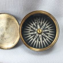 Georgian Brass Pocket Compass c.1830