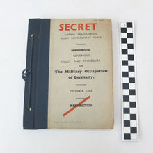 Secret Handbook for the Military Occupation of Germany (1944)